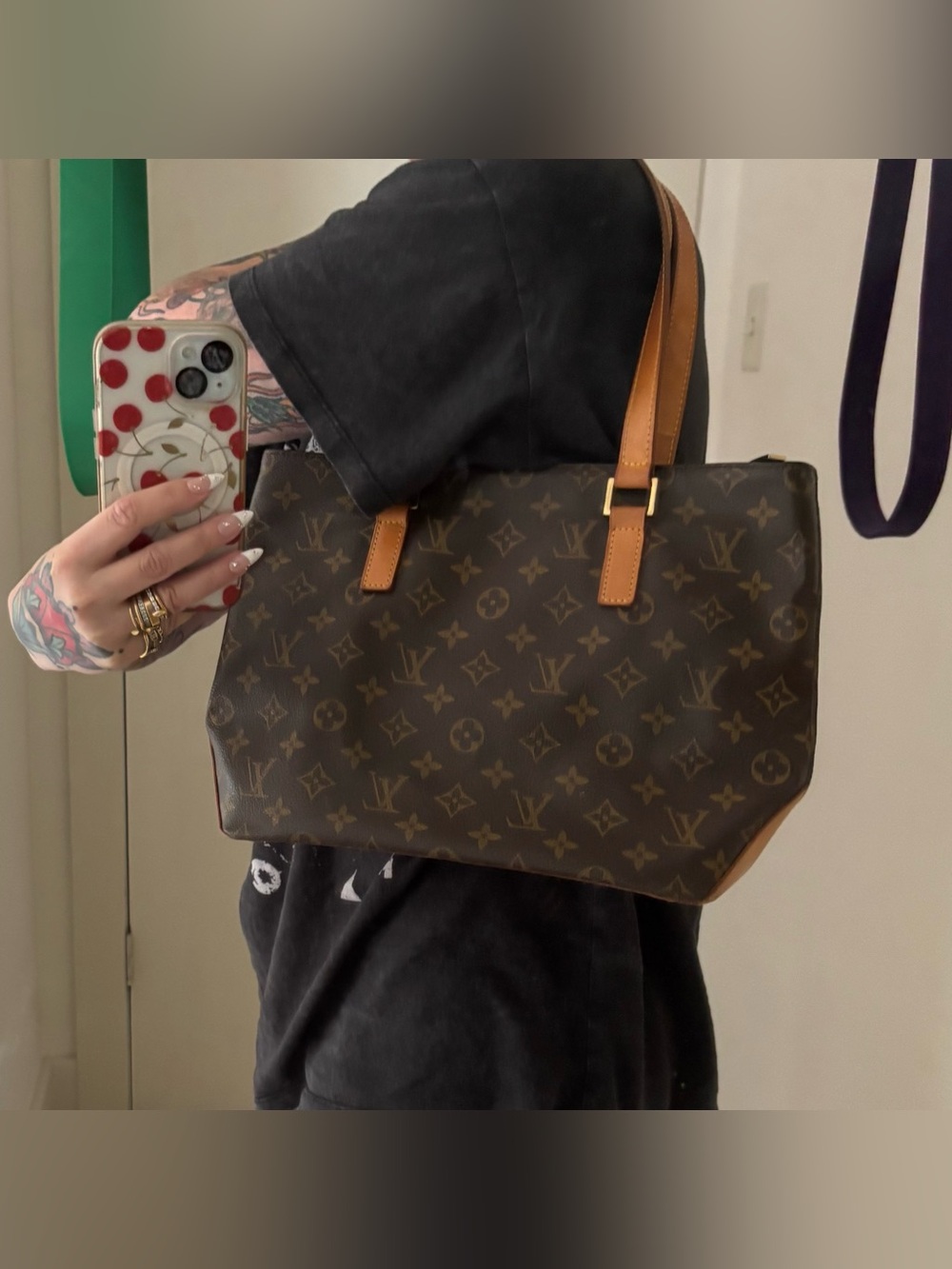 Louis Vuitton Monogram Cabas Piano shoulder bag - Picture 9 of 13